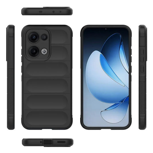 Maska za Oppo Reno13, Techsuit, Magic Shield, Crna