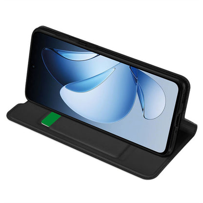 Futrola za Oppo Reno13, Techsuit, Magskin Book, Crna