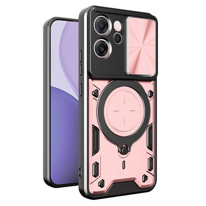Maska za Oppo Reno14 FS 5G / Reno14 F, Techsuit, CamGuard Pro, Roza