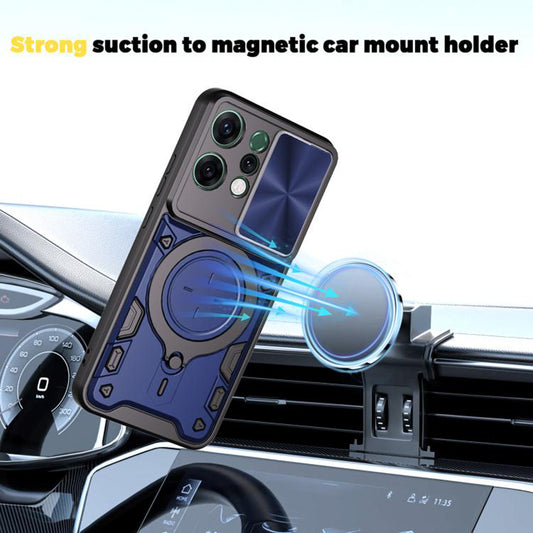 Futrola za Oppo Reno14, Techsuit, CamGuard Pro, Crvena