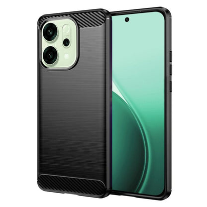 Maska za Oppo Reno14, Techsuit, Karbon, Crna