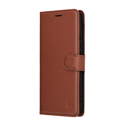 Futrola za Oppo Reno14, Techsuit, Leather Folio, smeđa