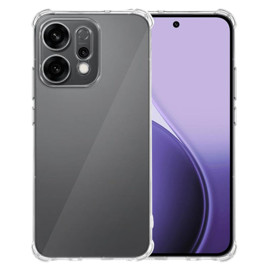 Maska za Oppo Reno14, Techsuit, Shockproof Clear, Prozirna