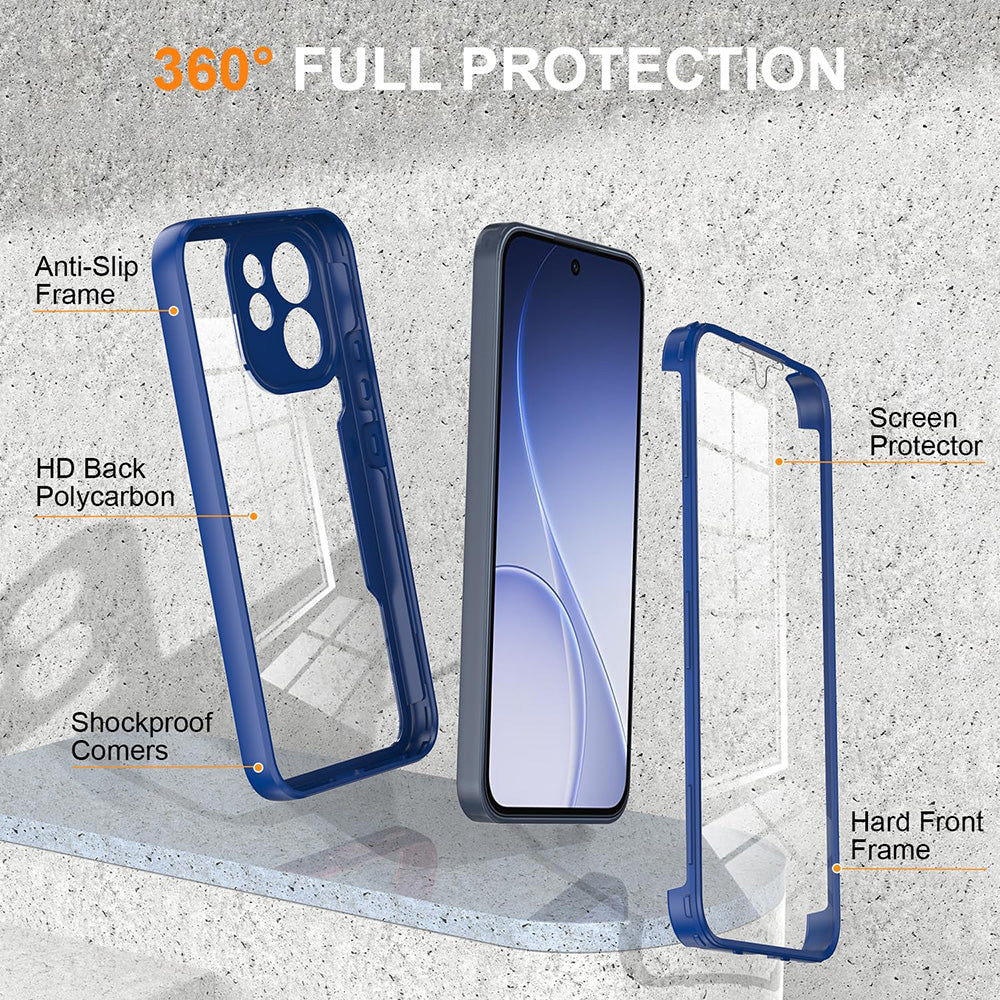 Futrola za Oppo Reno15 FS / Reno15 F, Techsuit, ColorVerse 360, Crna