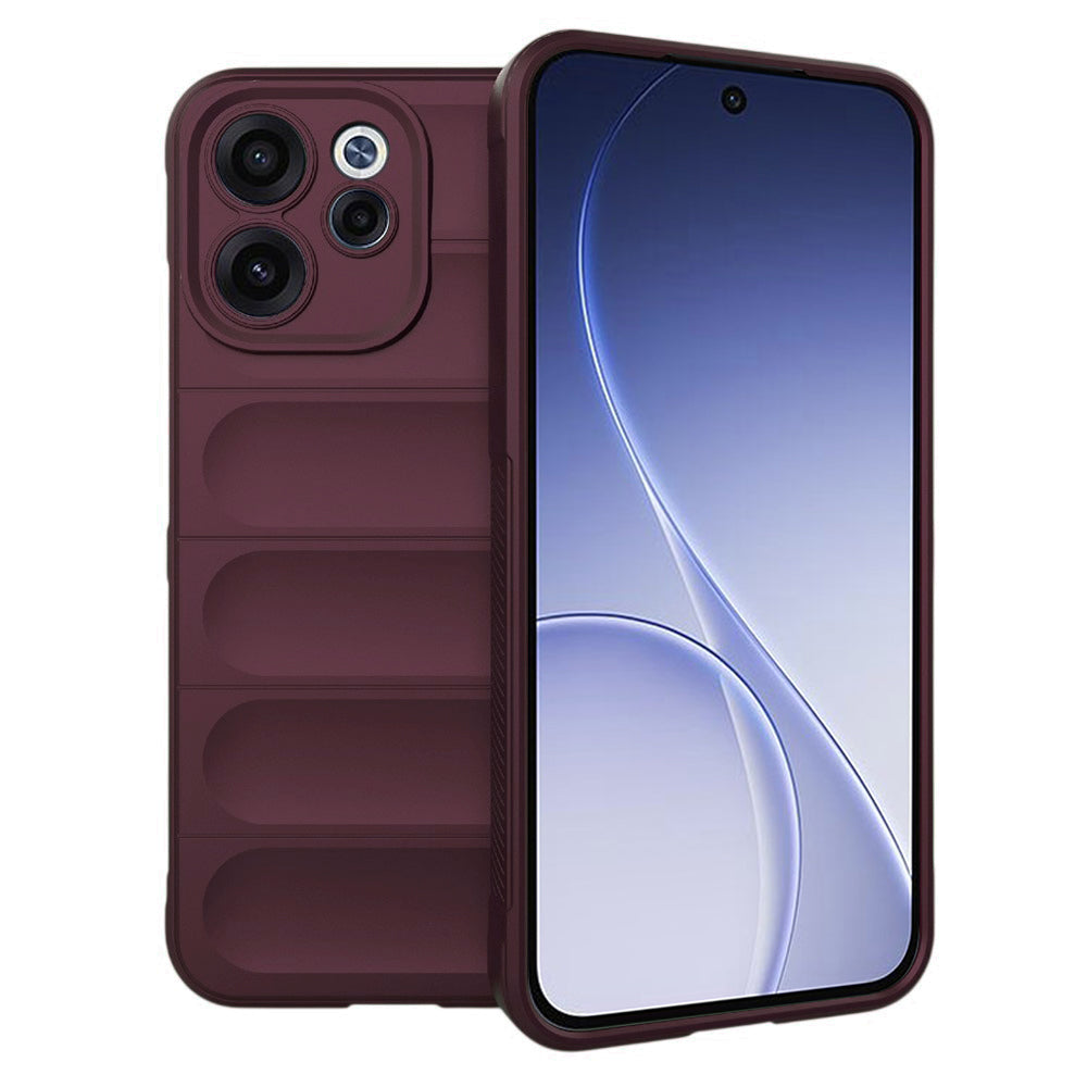 Maska za Oppo Reno15 FS / Reno15 F, Techsuit, Magic Shield, Bordo