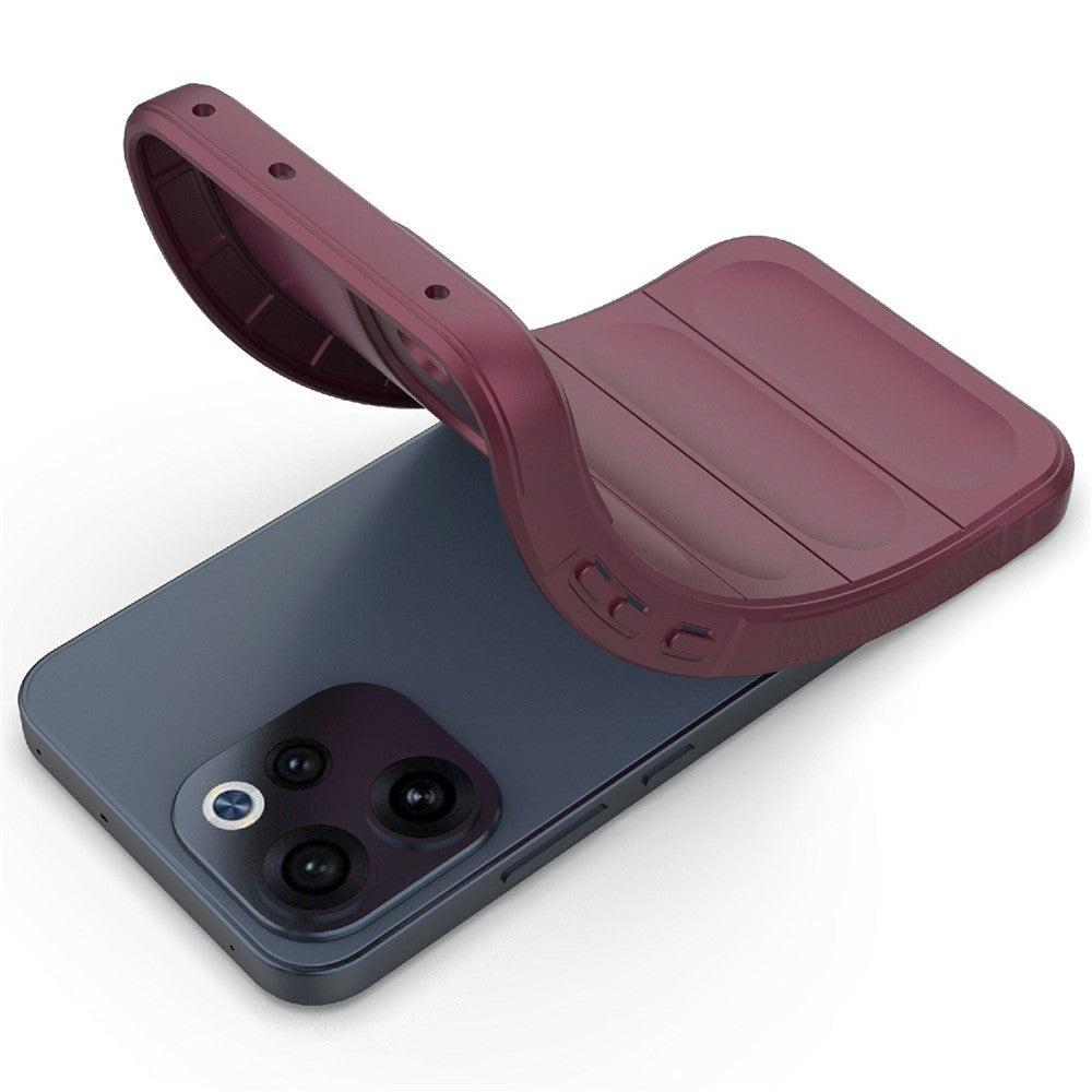 Maska za Oppo Reno15 FS / Reno15 F, Techsuit, Magic Shield, Bordo