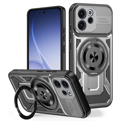Maska za Oppo Reno15 FS / Reno15 F, Techsuit, RuggedCam, Siva