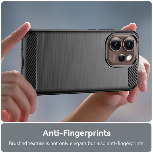 Futrola za Oppo Reno15 Pro Max, Techsuit, Karbon, Crna