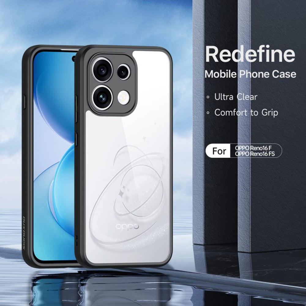Maska za Oppo Reno16 F / Reno16 FS, DUX DUCIS, Aimo, Crna
