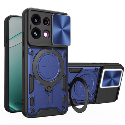 Maska za Oppo Reno16 F / Reno16 FS, Techsuit, CamGuard Pro, Plava