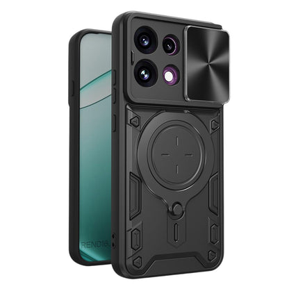 Maska za Oppo Reno16 F / Reno16 FS, Techsuit, CamGuard Pro, Crna