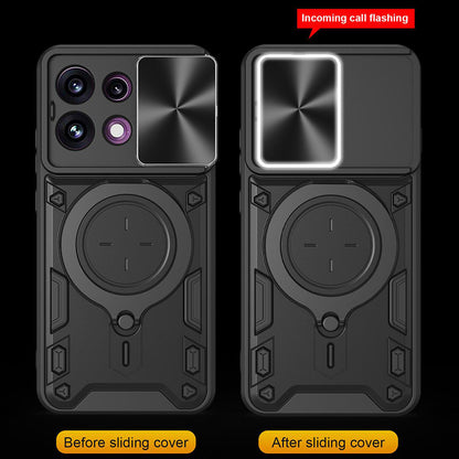 Maska za Oppo Reno16 F / Reno16 FS, Techsuit, CamGuard Pro, Crna