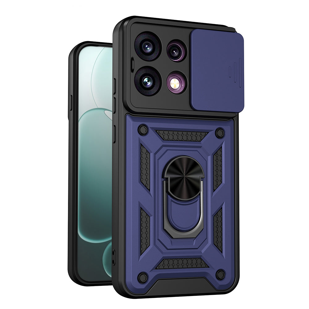 Maska za Oppo Reno16 F / Reno16 FS, Techsuit, CamShield, Plava