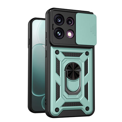 Maska za Oppo Reno16 F / Reno16 FS, Techsuit, CamShield, Zelena