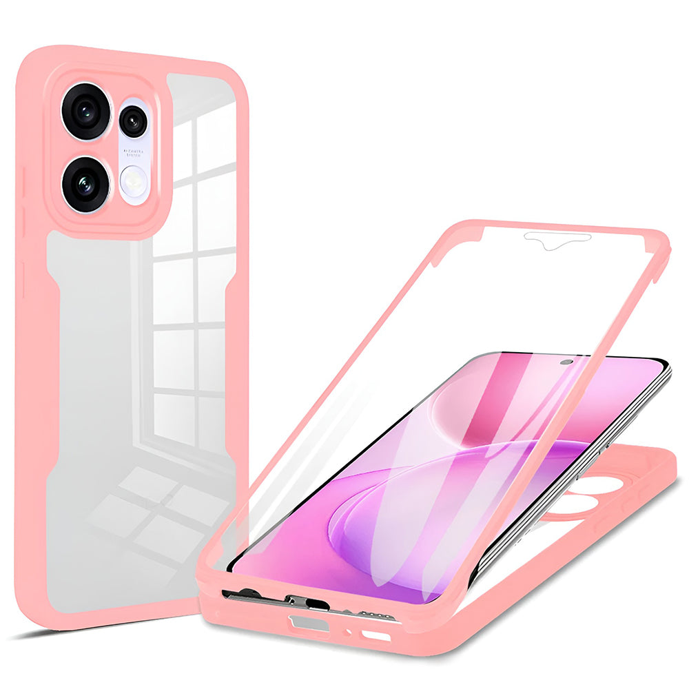 Maska za Oppo Reno16 F / Reno16 FS, Techsuit, ColorVerse 360, Roza