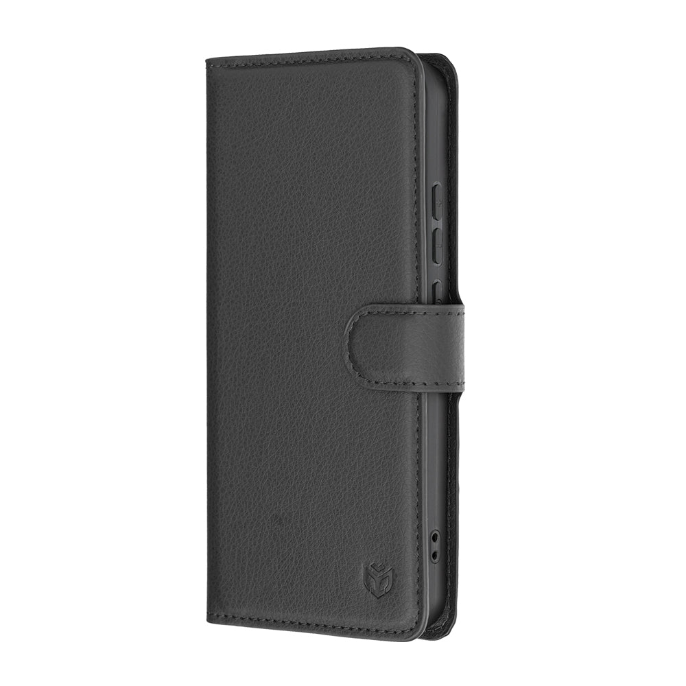 Futrola za Oppo Reno16 F / Reno16 FS, Techsuit, Kožna Folio, Crna