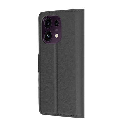 Futrola za Oppo Reno16 F / Reno16 FS, Techsuit, Kožna Folio, Crna