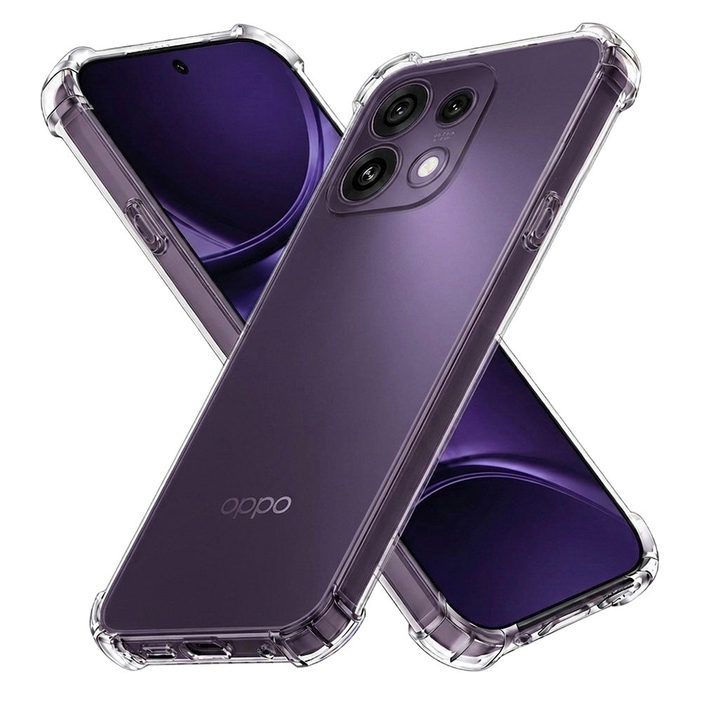 Maska za Oppo Reno16 F / Reno16 FS, Techsuit, Shockproof Clear, Prozirna
