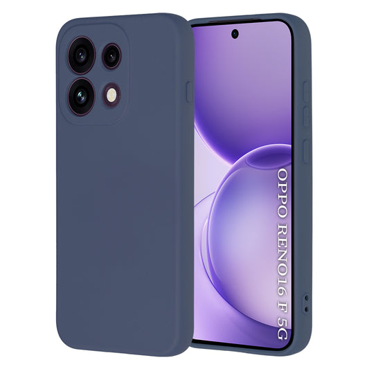 Maska za Oppo Reno16 F / Reno16 FS, Techsuit, SoftFlex, Tamnoplava