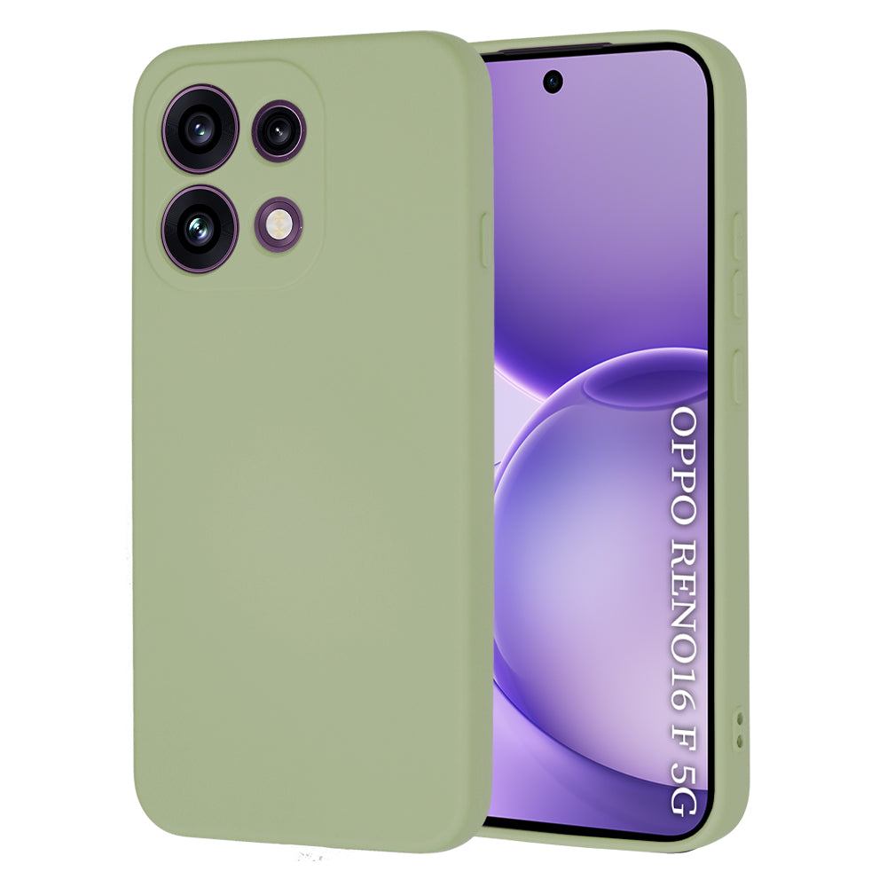 Maska za Oppo Reno16 F / Reno16 FS, Techsuit, SoftFlex, Matcha