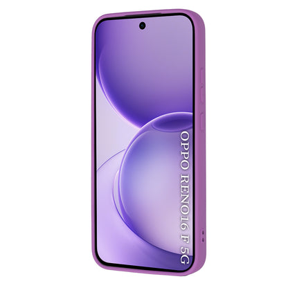 Maska za Oppo Reno16 F / Reno16 FS, Techsuit, SoftFlex, Ljubičasta