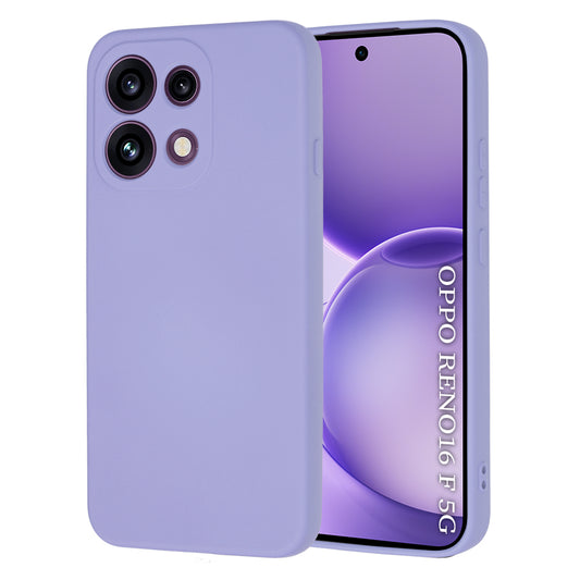 Maska za Oppo Reno16 F / Reno16 FS, Techsuit, SoftFlex, Svijetlo Ljubičasta