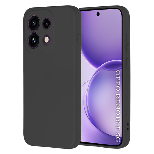 Maska za Oppo Reno16 F / Reno16 FS, Techsuit, SoftFlex, Crna