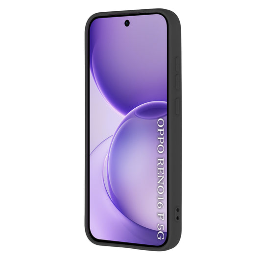 Maska za Oppo Reno16 F / Reno16 FS, Techsuit, SoftFlex, Crna