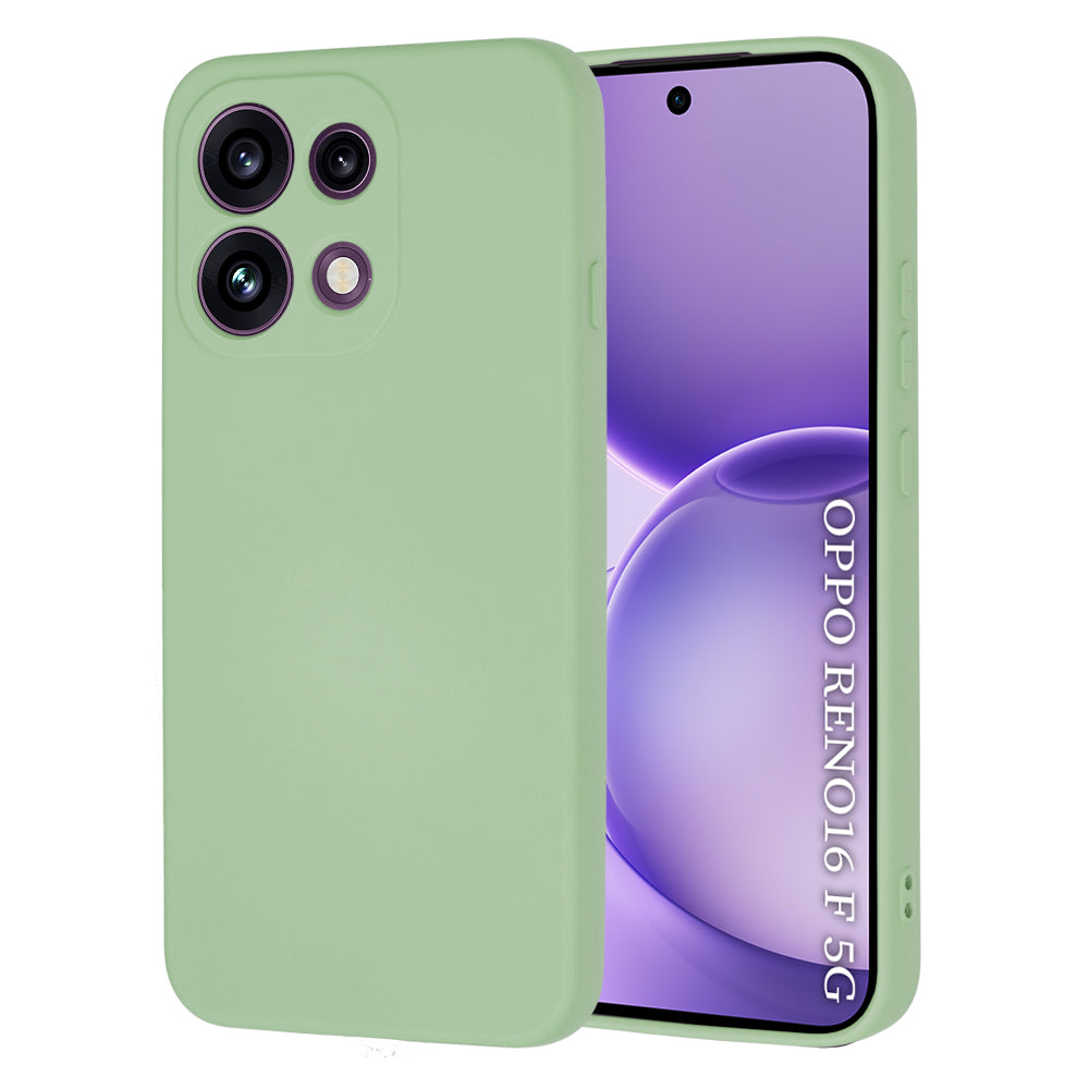 Maska za Oppo Reno16 F / Reno16 FS, Techsuit, SoftFlex, Svijetlo Zelena