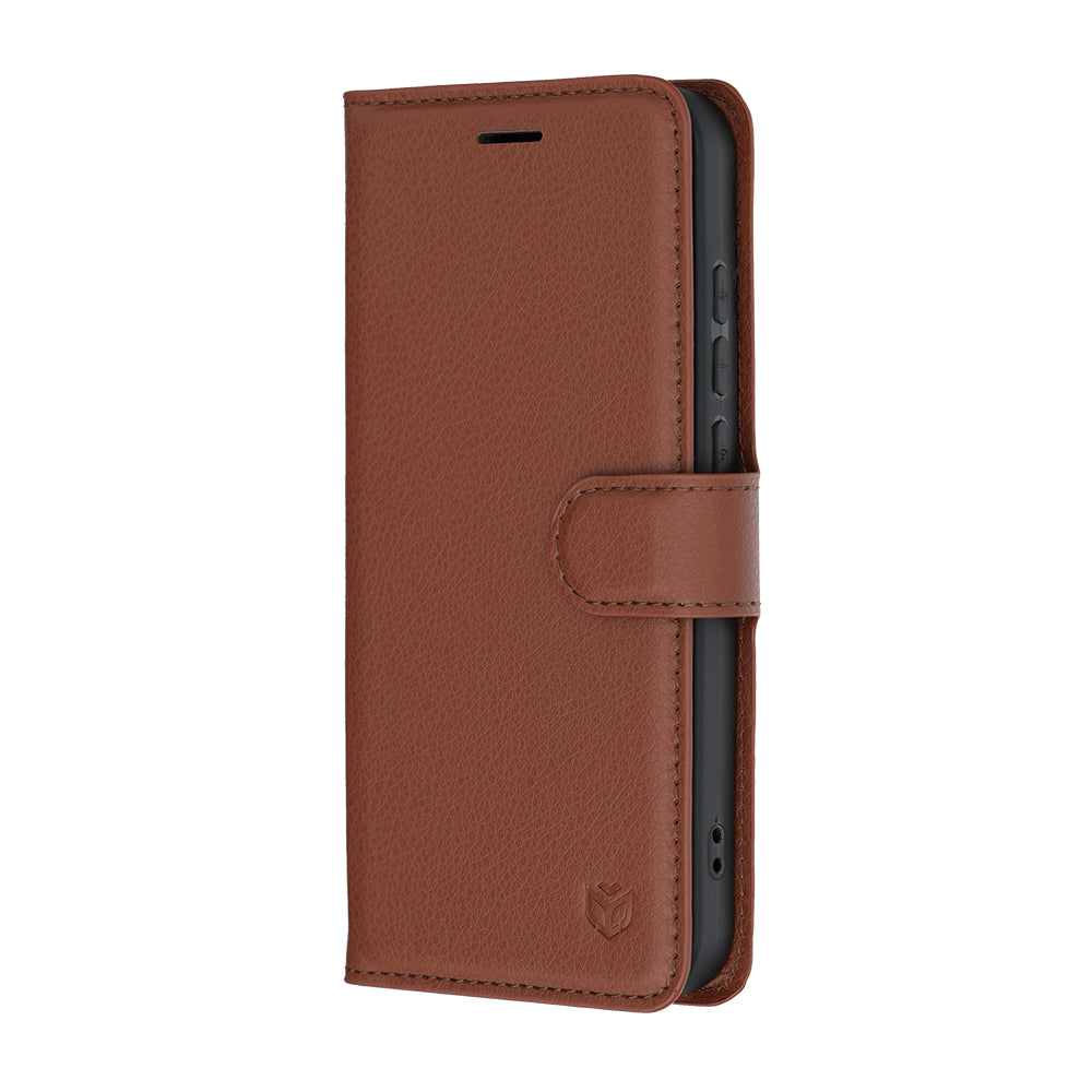 Futrola za Oppo Reno16 Pro, Techsuit, Leather Folio, Smeđa