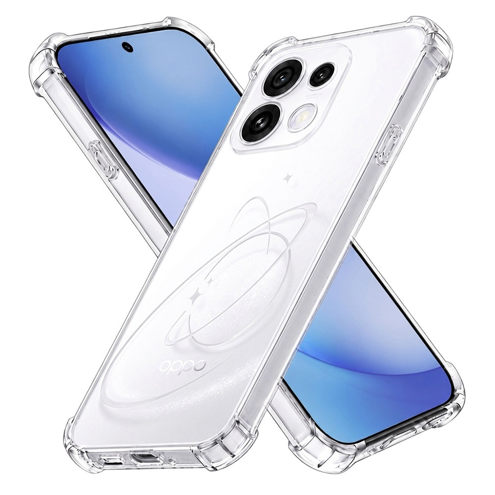 Maska za Oppo Reno16 Pro, Techsuit, Shockproof Clear, Prozirna