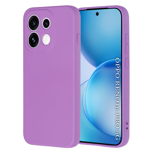 Maska za Oppo Reno16 Pro, Techsuit, SoftFlex, Ljubičasta