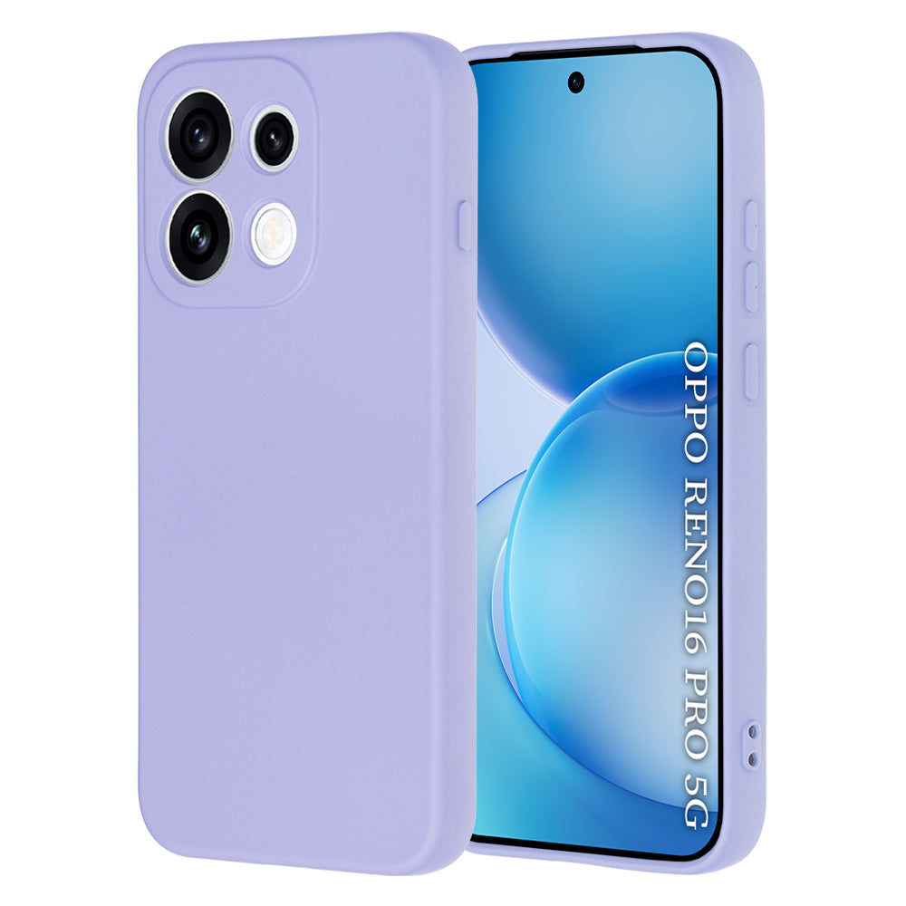 Maska za Oppo Reno16 Pro, Techsuit, SoftFlex, Svijetlo Ljubičasta