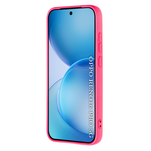 Maska za Oppo Reno16 Pro, Techsuit, SoftFlex, Tamno Roza