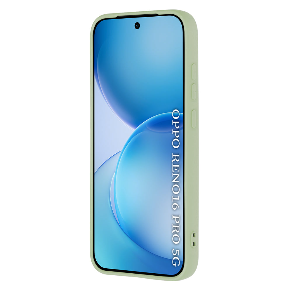 Maska za Oppo Reno16 Pro, Techsuit, SoftFlex, Svijetlo Zelena