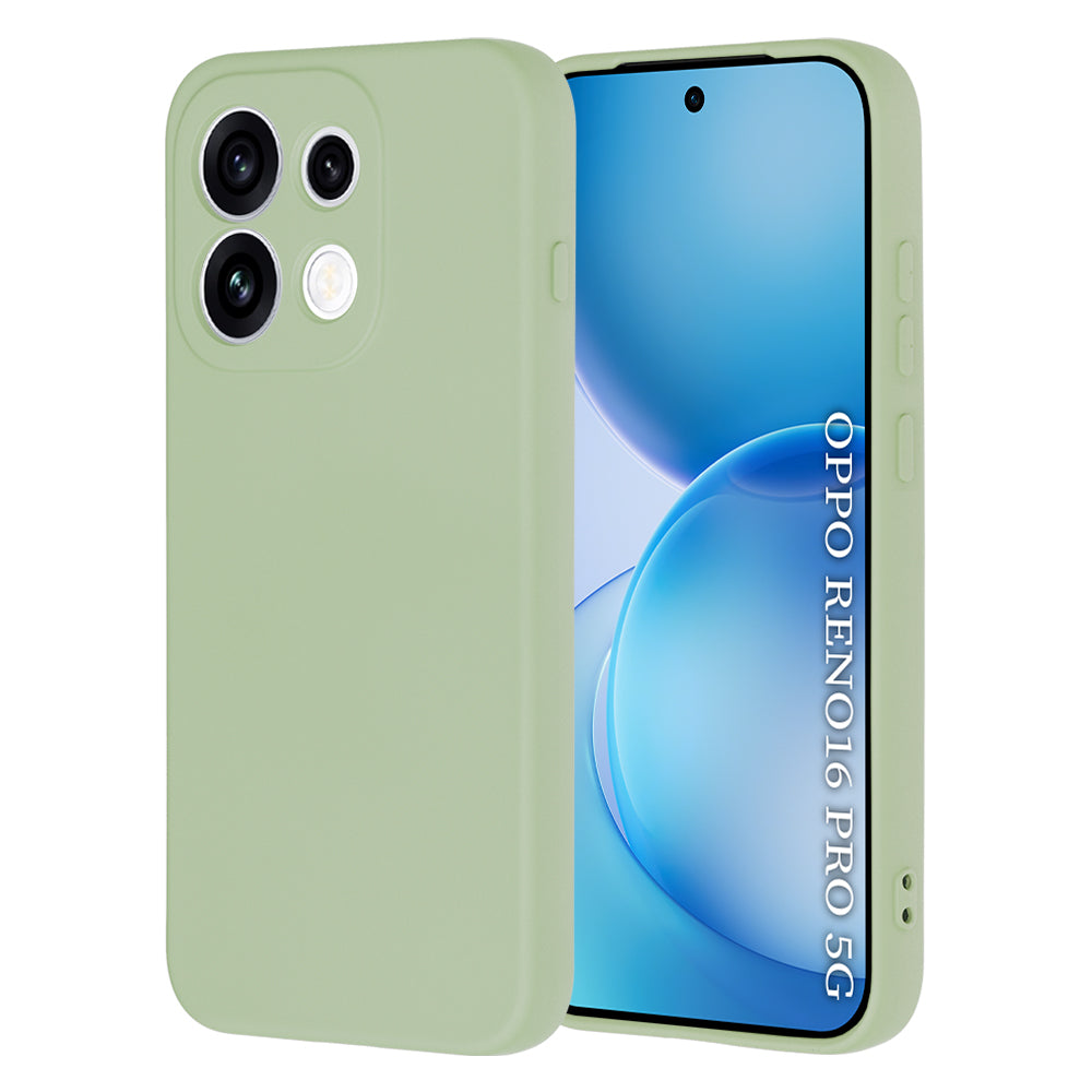 Maska za Oppo Reno16 Pro, Techsuit, SoftFlex, Svijetlo Zelena