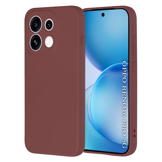 Maska za Oppo Reno16 Pro, Techsuit, SoftFlex, Bordo