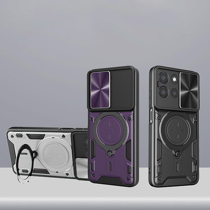 Maska za Oppo Reno16 / Reno16 Pro, Techsuit, CamGuard Pro, Plava