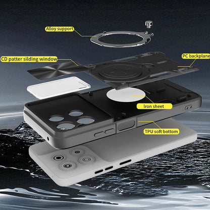 Maska za Oppo Reno16 / Reno16 Pro, Techsuit, CamGuard Pro, Crna