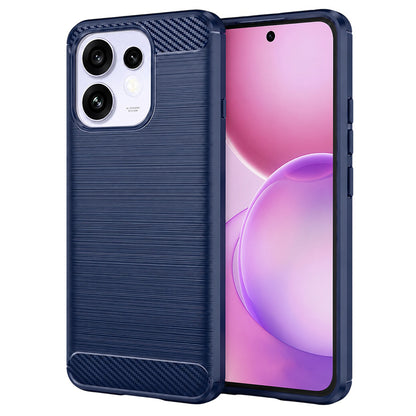 Maska za Oppo Reno16 / Reno16 Pro, Techsuit, Karbon, Plava