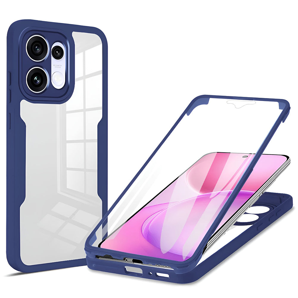 Maska za Oppo Reno16 / Reno16 Pro, Techsuit, ColorVerse 360, Plava
