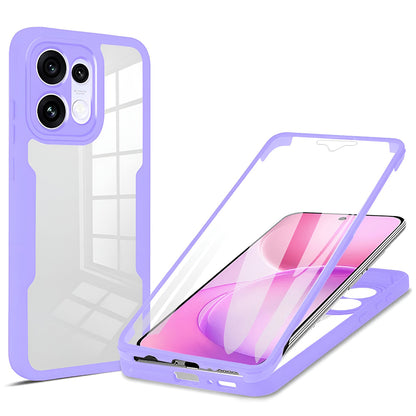 Maska za Oppo Reno16 / Reno16 Pro, Techsuit, ColorVerse 360, Ljubičasta