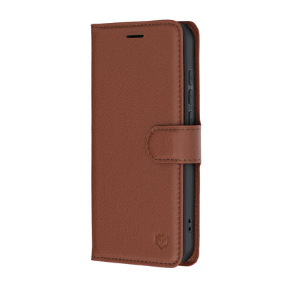 Futrola za Oppo Reno16 / Reno16 Pro, Techsuit, Kožna Folio, Smeđa