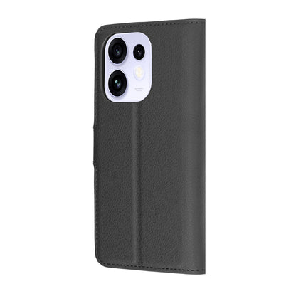Futrola za Oppo Reno16 / Reno16 Pro, Techsuit, Leather Folio, Crna