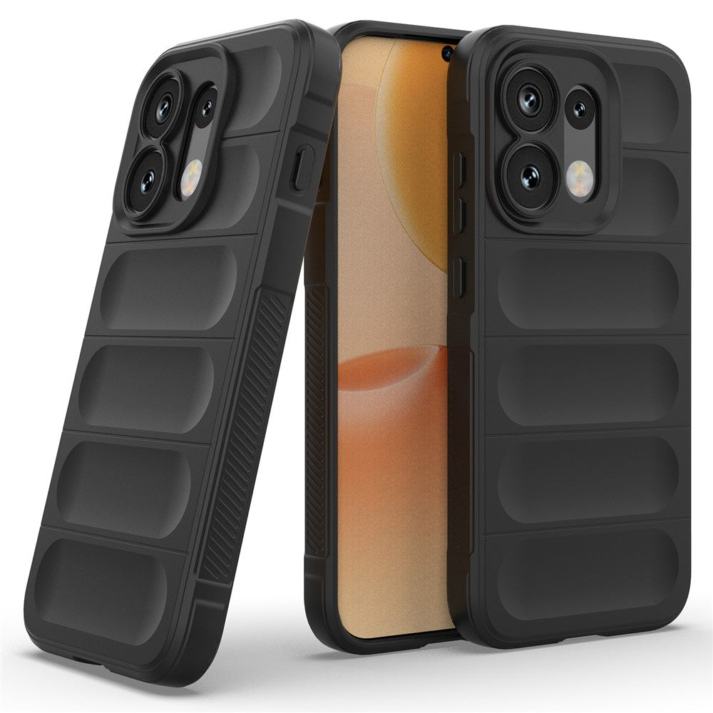 Maska za Oppo Reno16 / Reno16 Pro, Techsuit, Magic Shield, Crna
