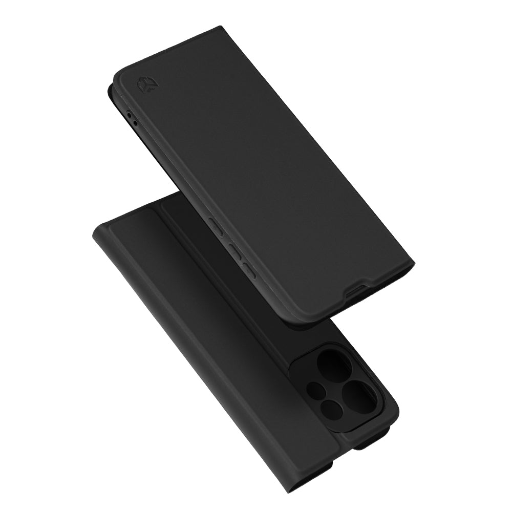 Maska za Oppo Reno16, Techsuit, Magskin Book, Crna