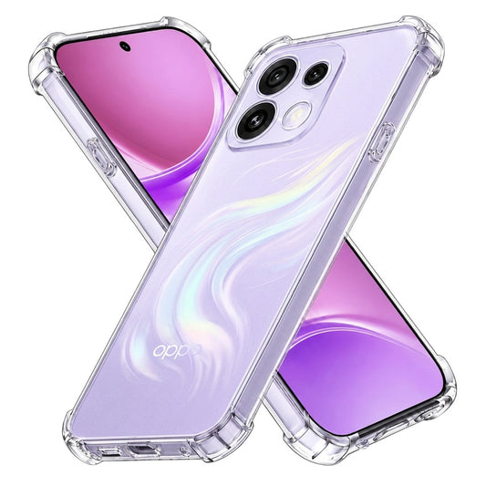 Maska za Oppo Reno16, Techsuit, Shockproof Clear, Prozirna