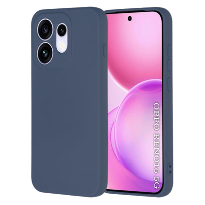 Maska za Oppo Reno16, Techsuit, SoftFlex, Tamnoplava