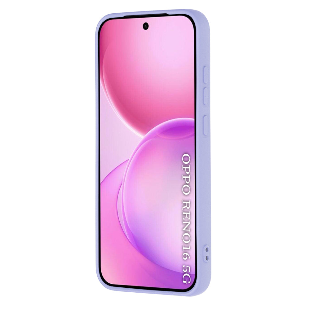 Maska za Oppo Reno16, Techsuit, SoftFlex, Svijetloljubičasta