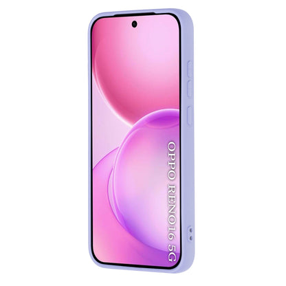 Maska za Oppo Reno16, Techsuit, SoftFlex, Svijetloljubičasta